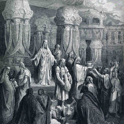 Cyrus restores the vessels of the Temple (Ezra 1)