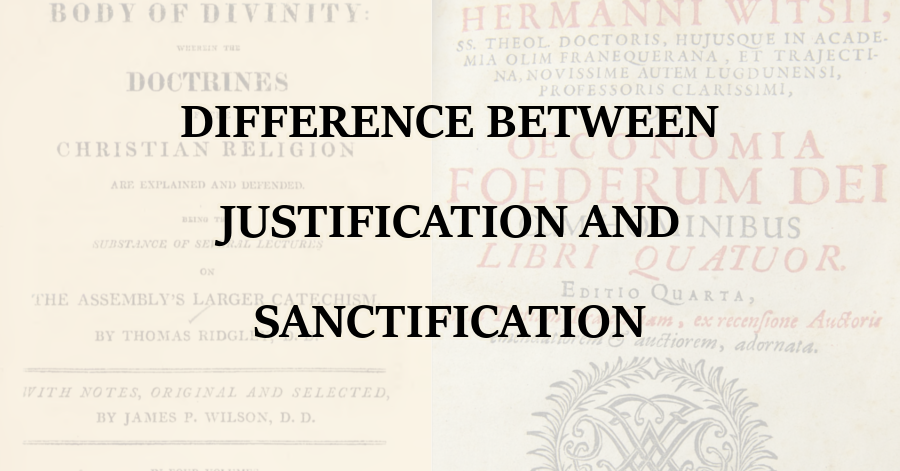 Difference Justification Sanctification