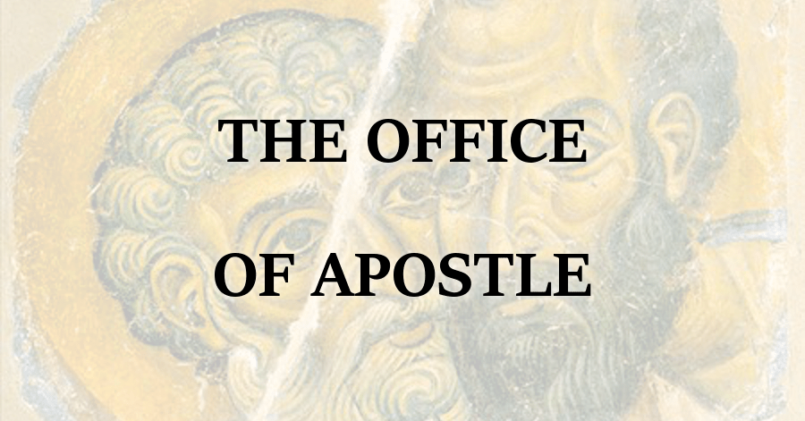 Office of Apostle