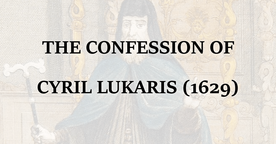 Confession of Cyril Lukaris