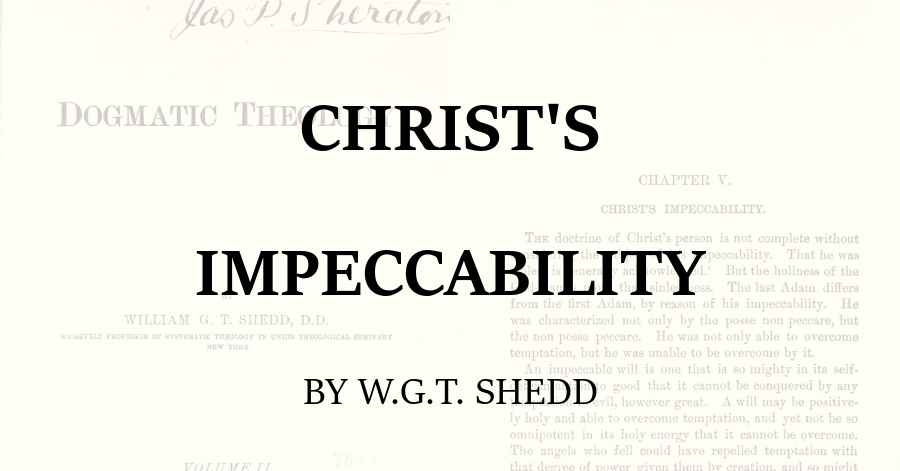 Christs Impeccability